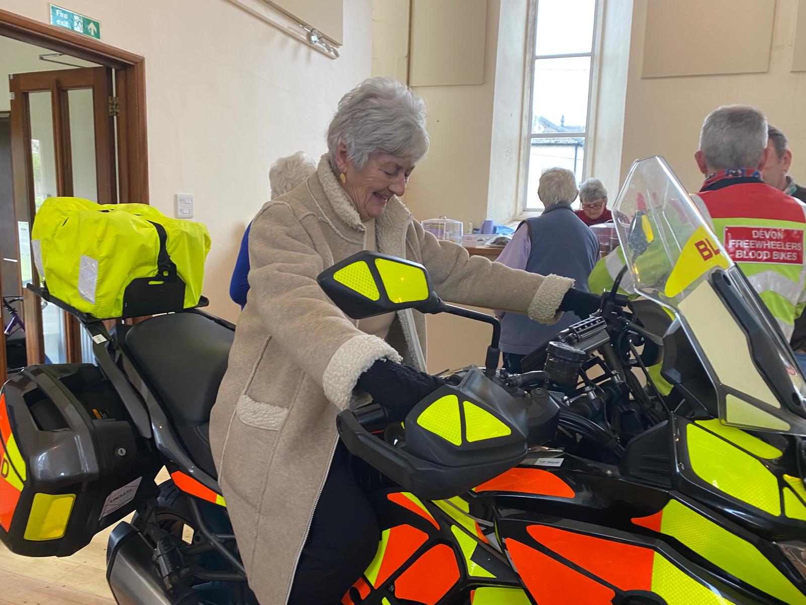 Kerswella Care at the Hub Blood Bikes