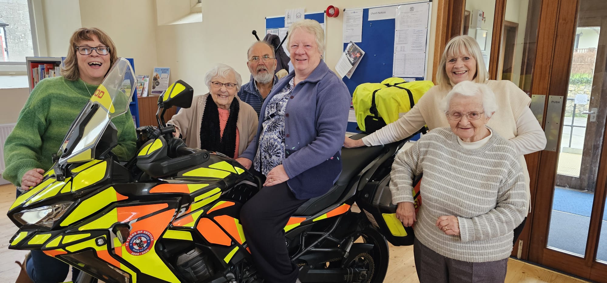Trying the Blood Bike for size